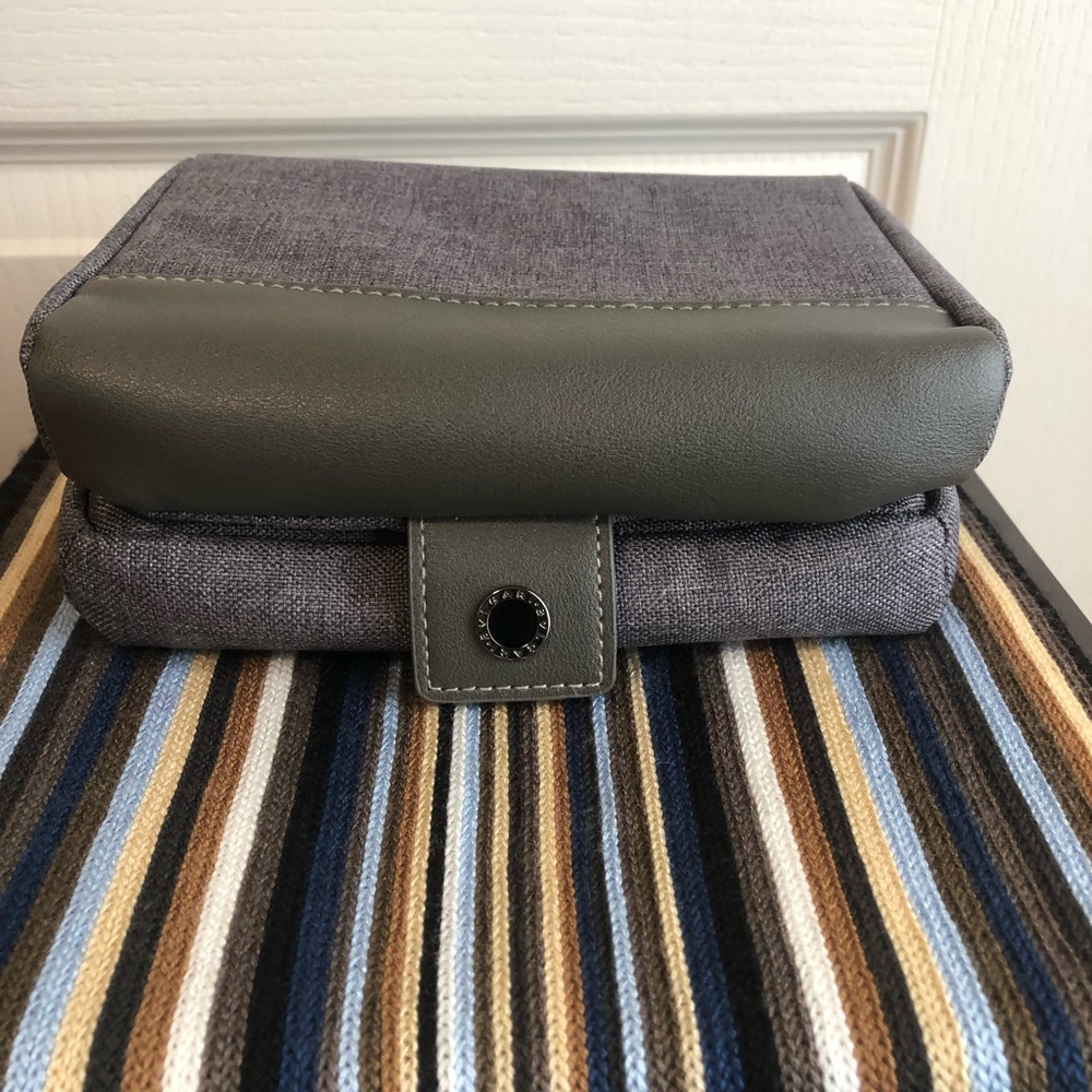 Bulgari  Fold-Over make up toiletries bag